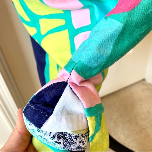 LILLY PULITZER “Stephanie” Floral Shift Dress—SZ 0 - Picture 15 of 15